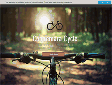 Tablet Screenshot of connemaracycle.com